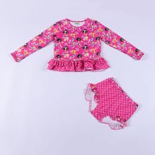 Load image into Gallery viewer, Magenta Mermaids Swimwear