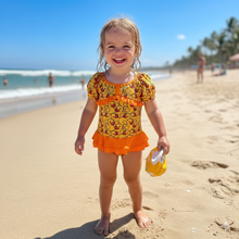 Load image into Gallery viewer, Lucky Duck Girl's Swimwear
