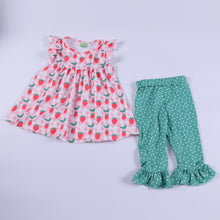 Load image into Gallery viewer, Sweet Strawberries Capri Set