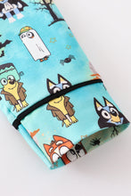 Load image into Gallery viewer, Halloween character print boy pajamas set
