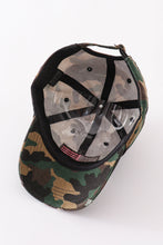 Load image into Gallery viewer, Camouflage flag vintage baseball cap mom &amp; me
