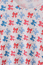Load image into Gallery viewer, Bow applique print mom&amp;me dress
