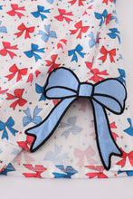Load image into Gallery viewer, Bow applique print mom&amp;me dress
