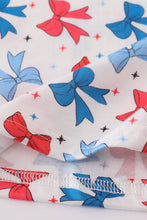 Load image into Gallery viewer, Bow applique print mom&amp;me dress
