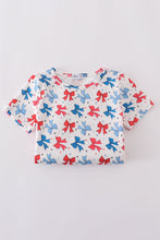 Load image into Gallery viewer, Bow applique print mom&amp;me dress
