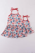 Load image into Gallery viewer, Bow print mom&amp;me top
