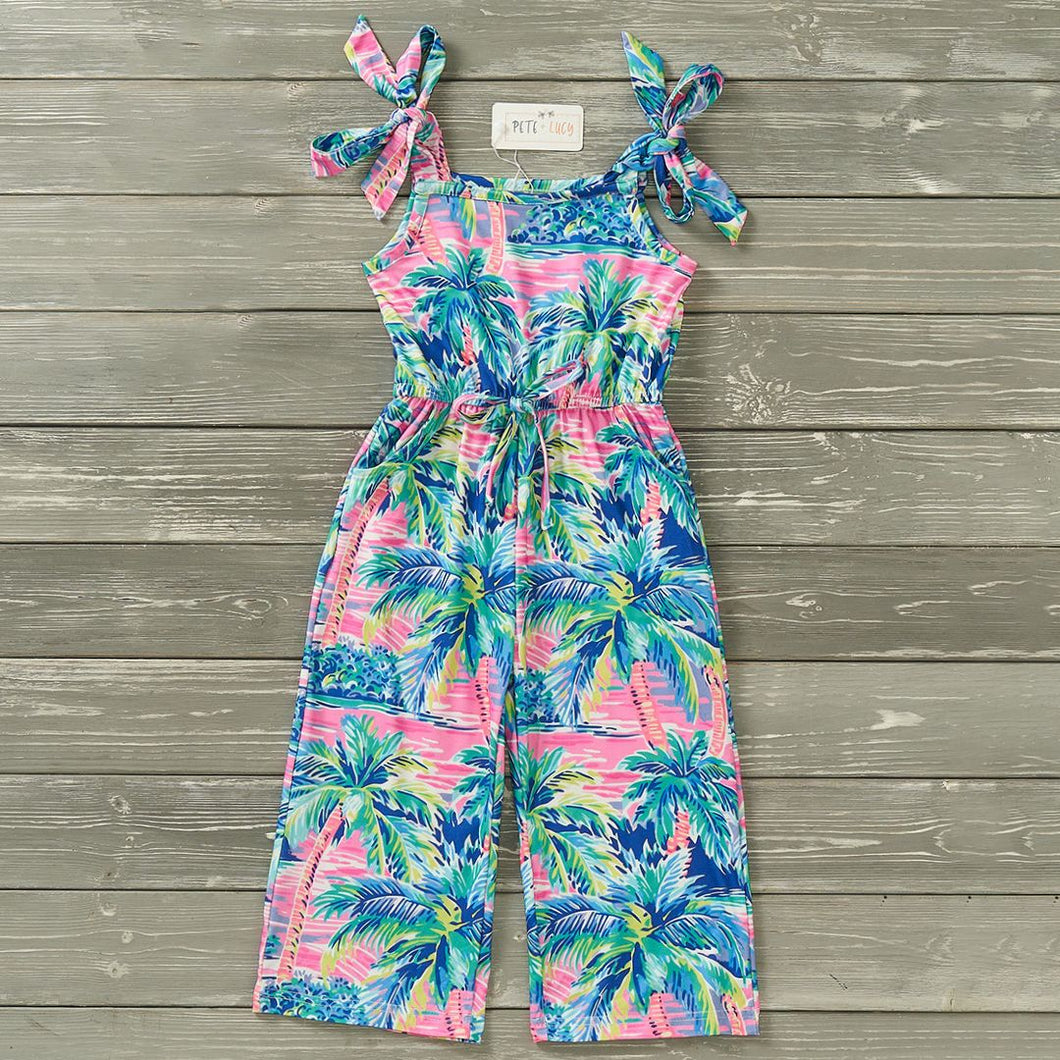 Palm Paradise Jumpsuit - Child