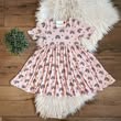 Rainbow Leopard Twirl Dress