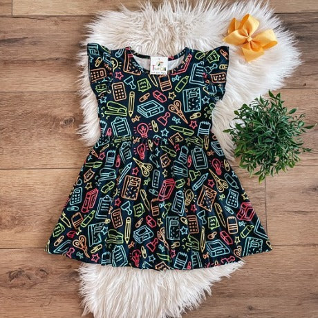 Bright School Year Dress