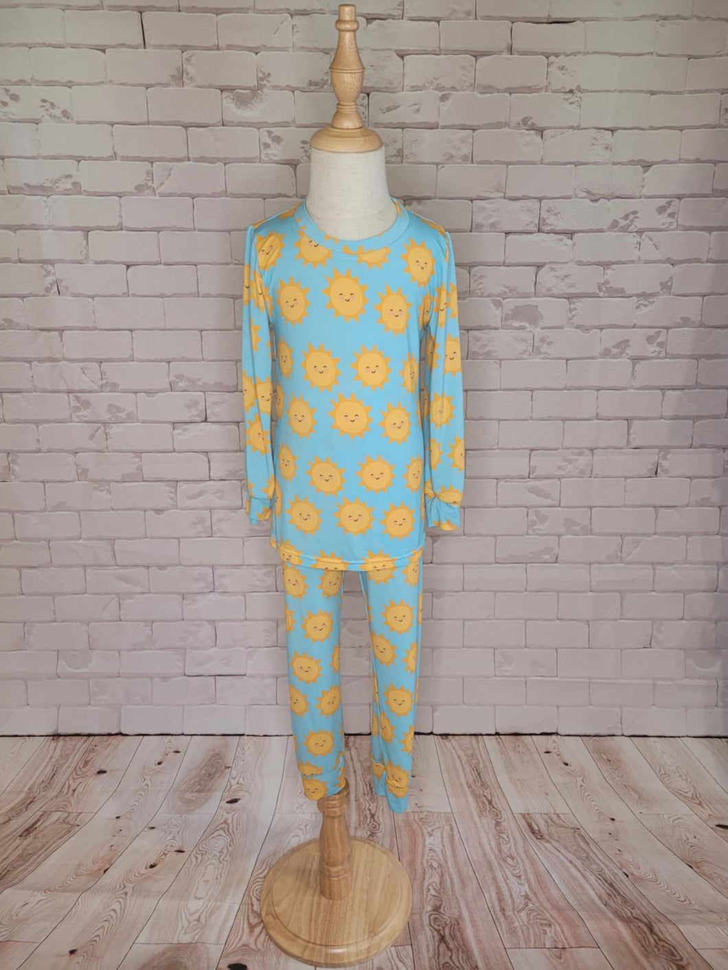 Sunshine Savvy Bamboo 2-Piece Pajamas