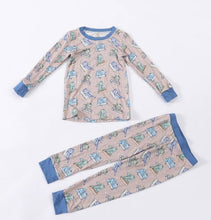 Load image into Gallery viewer, If You Give A Dragon A Book Bamboo Pajamas Set

