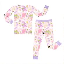 Load image into Gallery viewer, Dragon Scales and Fairytales Bamboo Pajamas
