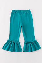 Load image into Gallery viewer, Platinum Green ruffle pants
