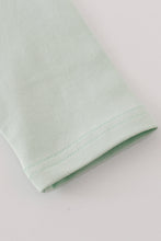 Load image into Gallery viewer, Platinum Green ruffle girl top
