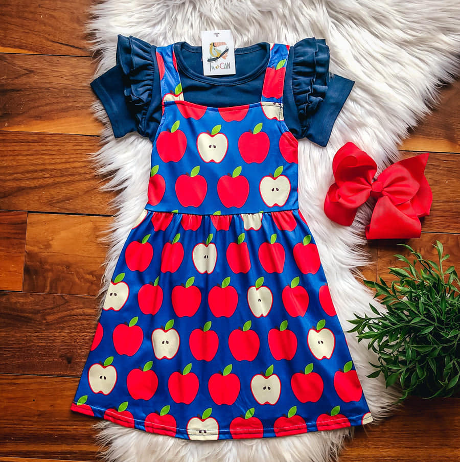 Apple For The Teacher Dress Set