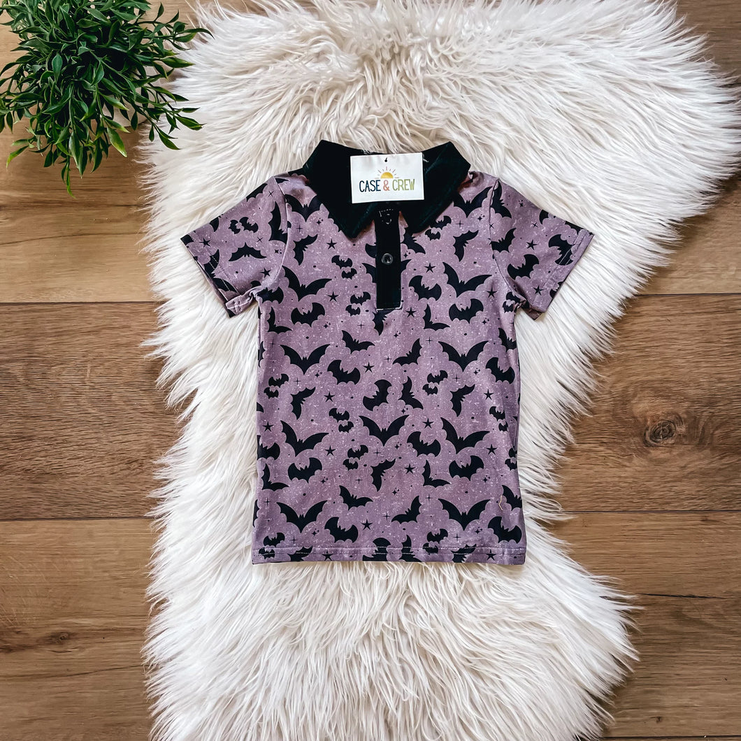 Going Batty Collared Shirt