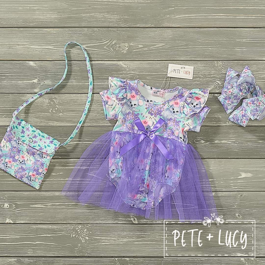 Blooming Koalas Romper