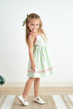 Load image into Gallery viewer, Platinum star print strap dress
