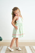 Load image into Gallery viewer, Platinum star print strap dress
