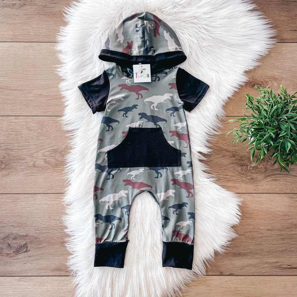 Dino Camo Romper