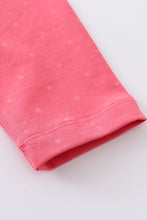 Load image into Gallery viewer, Platinum pink dot floral print tunic girl top
