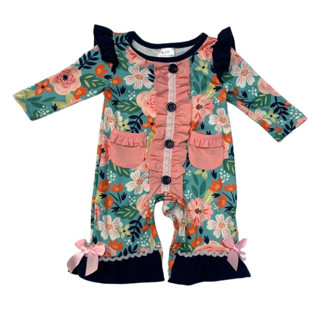 Floral Fun Romper