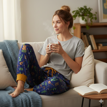 Load image into Gallery viewer, Western Whimsy Adult Pajama Pants
