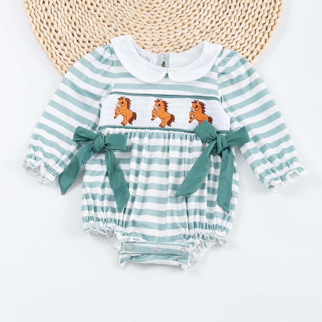 Giddy Up Bubble Romper