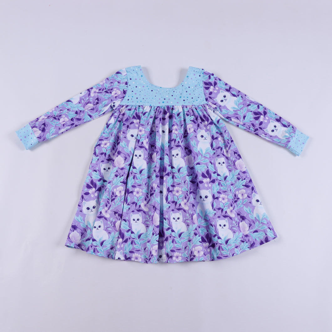 Purple Purr-fection Dress