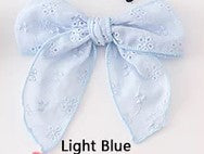 Light Blue Coquette Bow