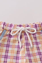 Load image into Gallery viewer, Blue halloween witch dog embroidery boy shorts set
