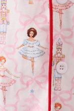 Load image into Gallery viewer, Red nutcracker print women gown
