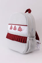 Load image into Gallery viewer, Mississippi state bulldogs embroidery girl schoolbag
