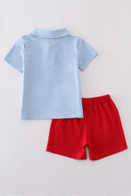 Load image into Gallery viewer, Blue ice cream embroidery set

