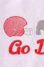 Load image into Gallery viewer, White Georgia go dawgs embroidery set
