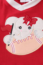 Load image into Gallery viewer, Alabama elephant football applique dress
