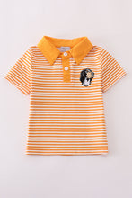 Load image into Gallery viewer, Orange tennessee applique stripe shirt
