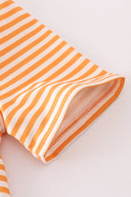 Load image into Gallery viewer, Orange tennessee applique stripe shirt
