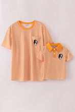 Load image into Gallery viewer, Orange tennessee applique stripe shirt
