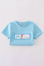 Load image into Gallery viewer, Blue marine creature embroidery set
