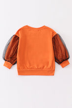Load image into Gallery viewer, Orange &quot;HOCUS POCUS&quot; girl top
