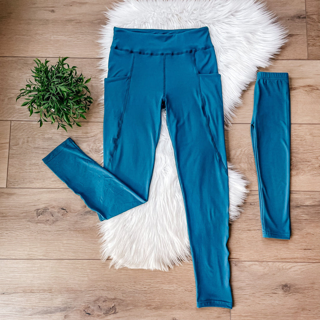 Teal Leggings